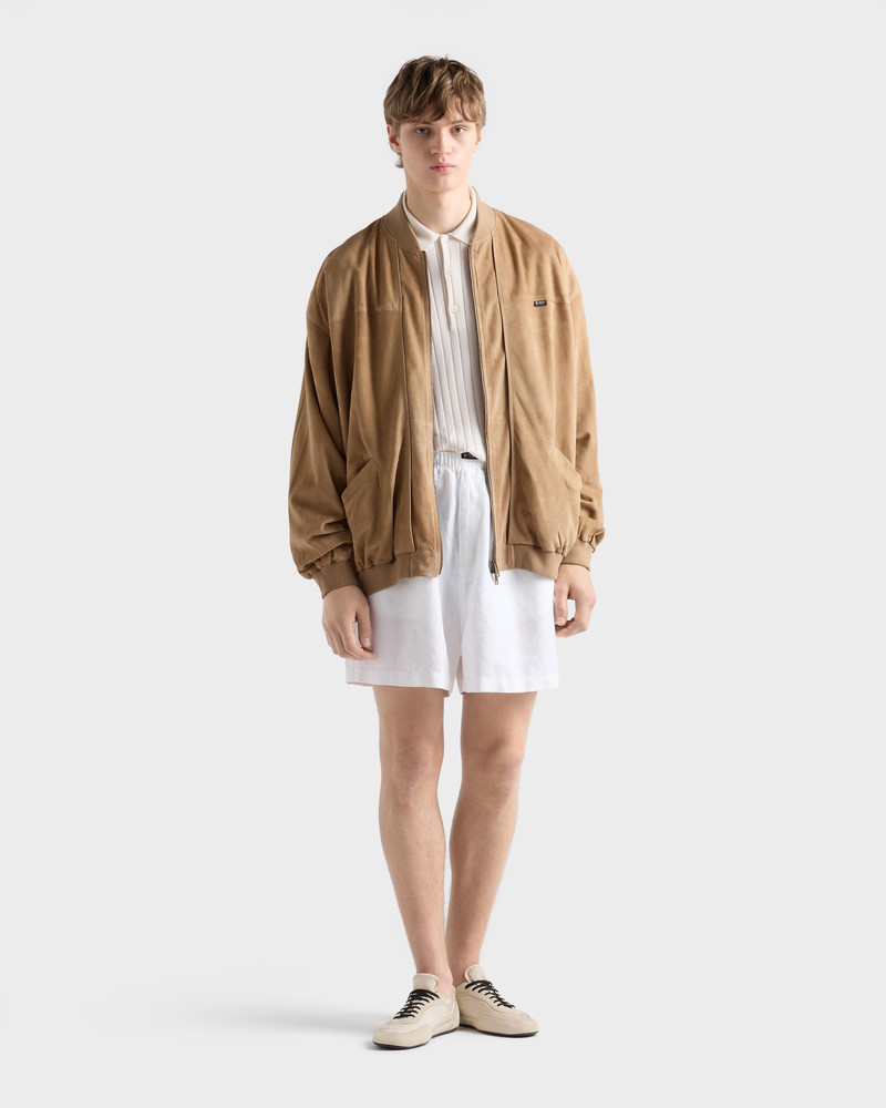 Prada Cashmere and silk polo shirt outlook