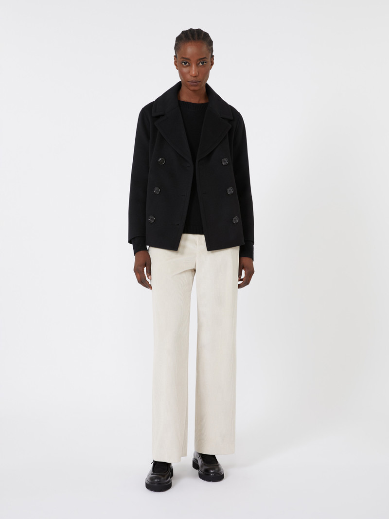 'S Max Mara DAMASCO Wool and cashmere crew-neck sweater outlook