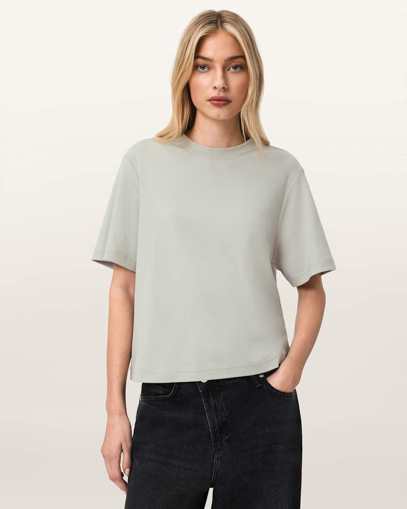 ALLSAINTS LISA BOXY CREW NECK T-SHIRT outlook
