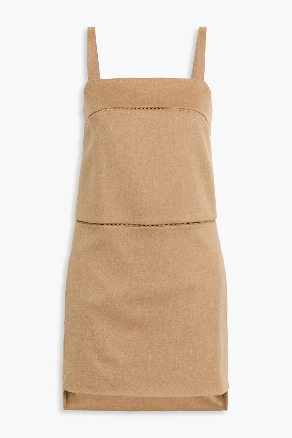 Baden camel hair mini dress - 1