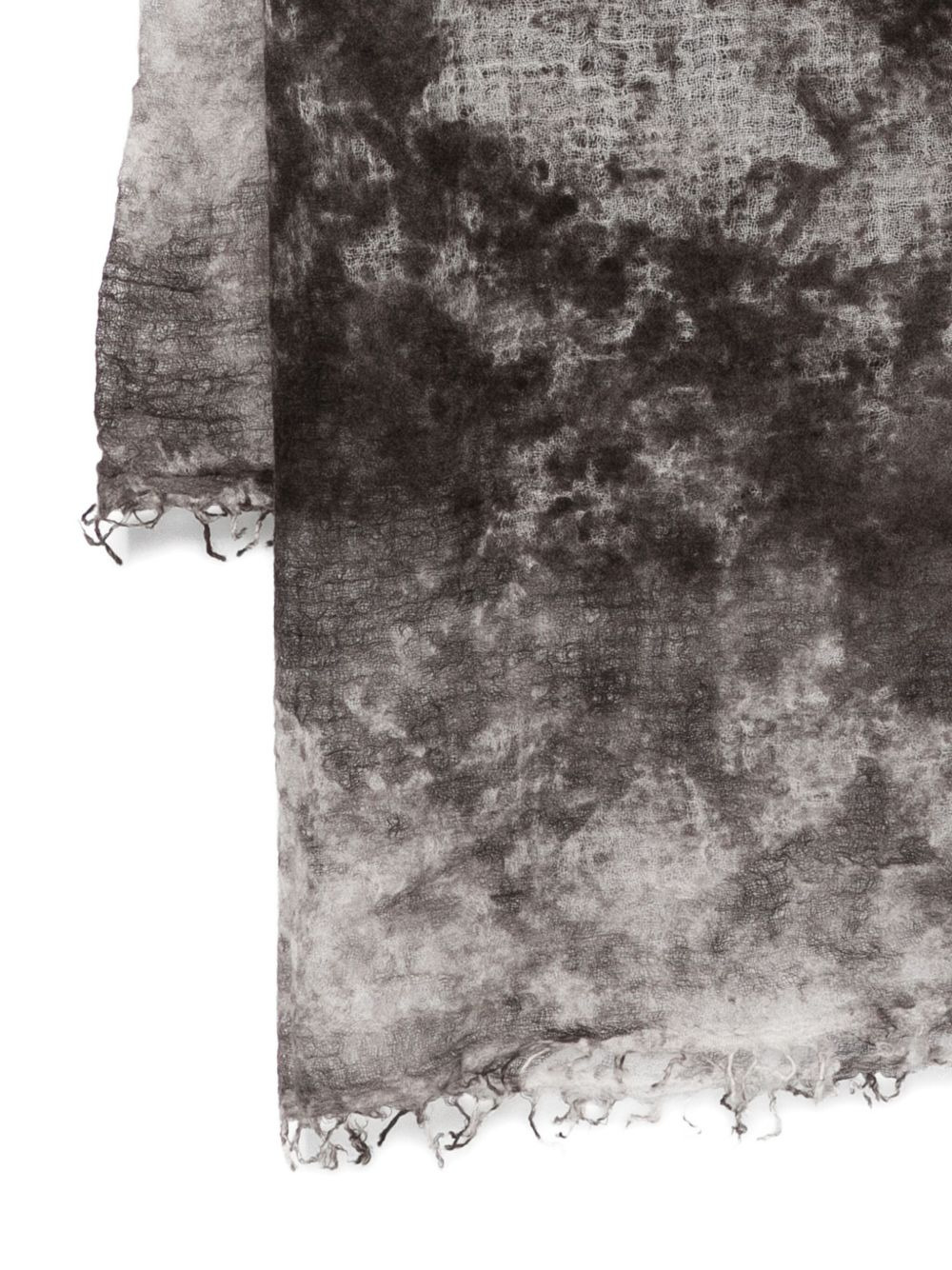 mottled cashmere scarf - 3