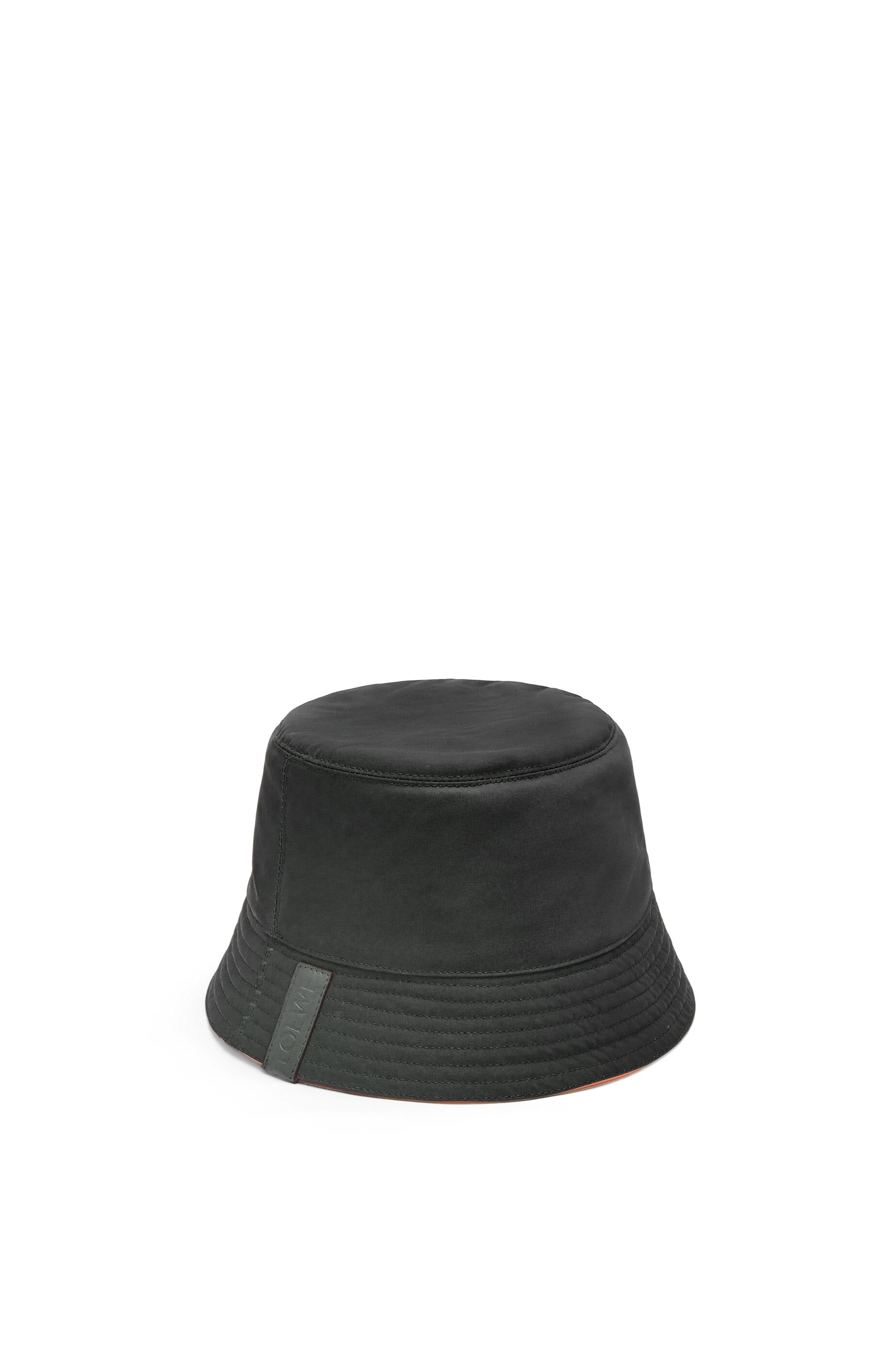 Reversible Anagram bucket hat in jacquard and nylon - 4