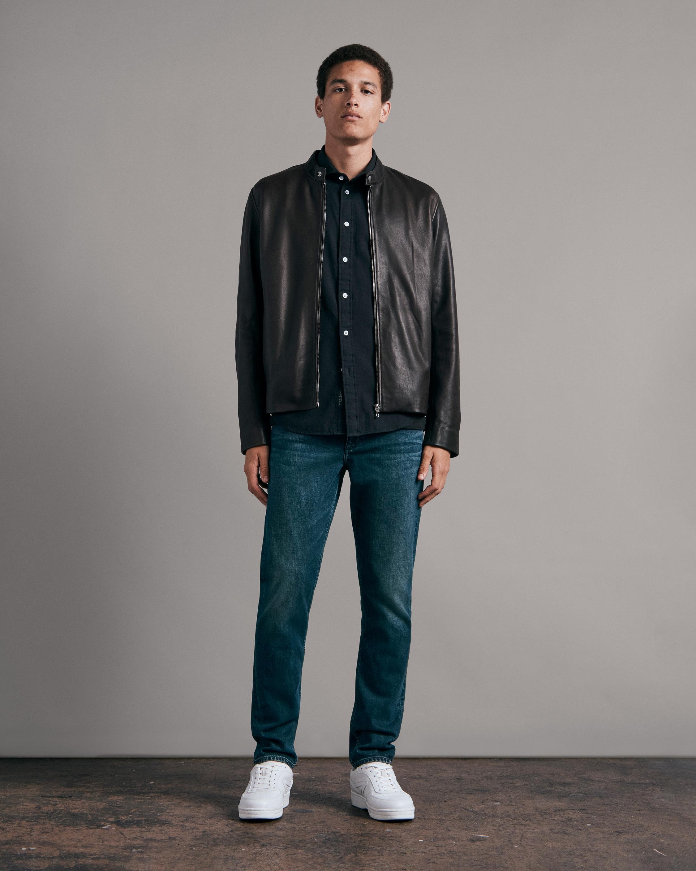 Fit 2 - Edgewood
Slim Fit Dark Indigo Authentic Stretch Jean - 3