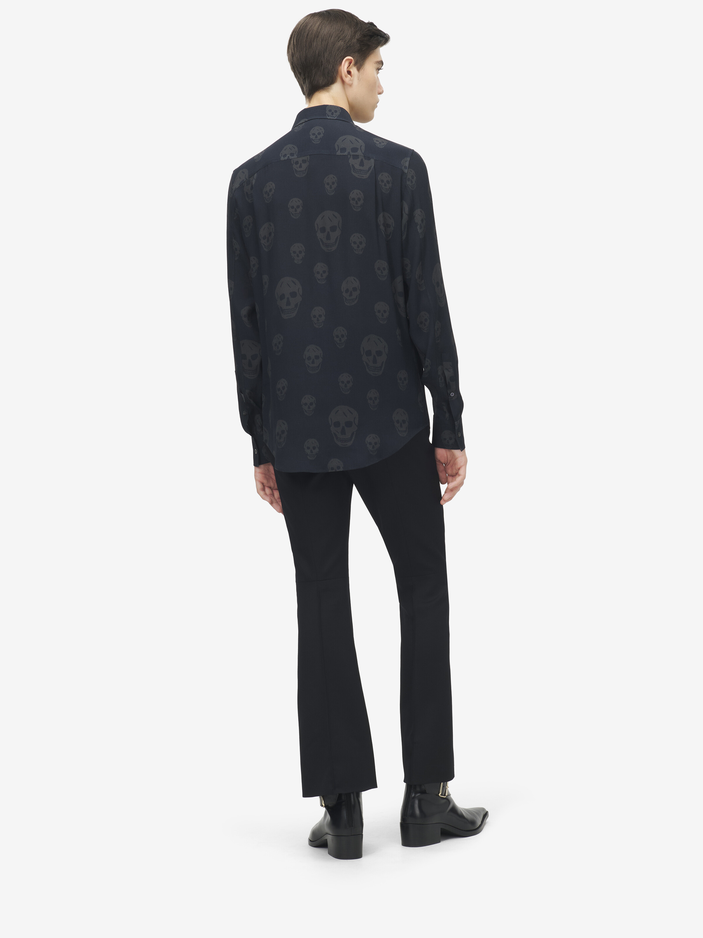 Skull Print Shirt - 5