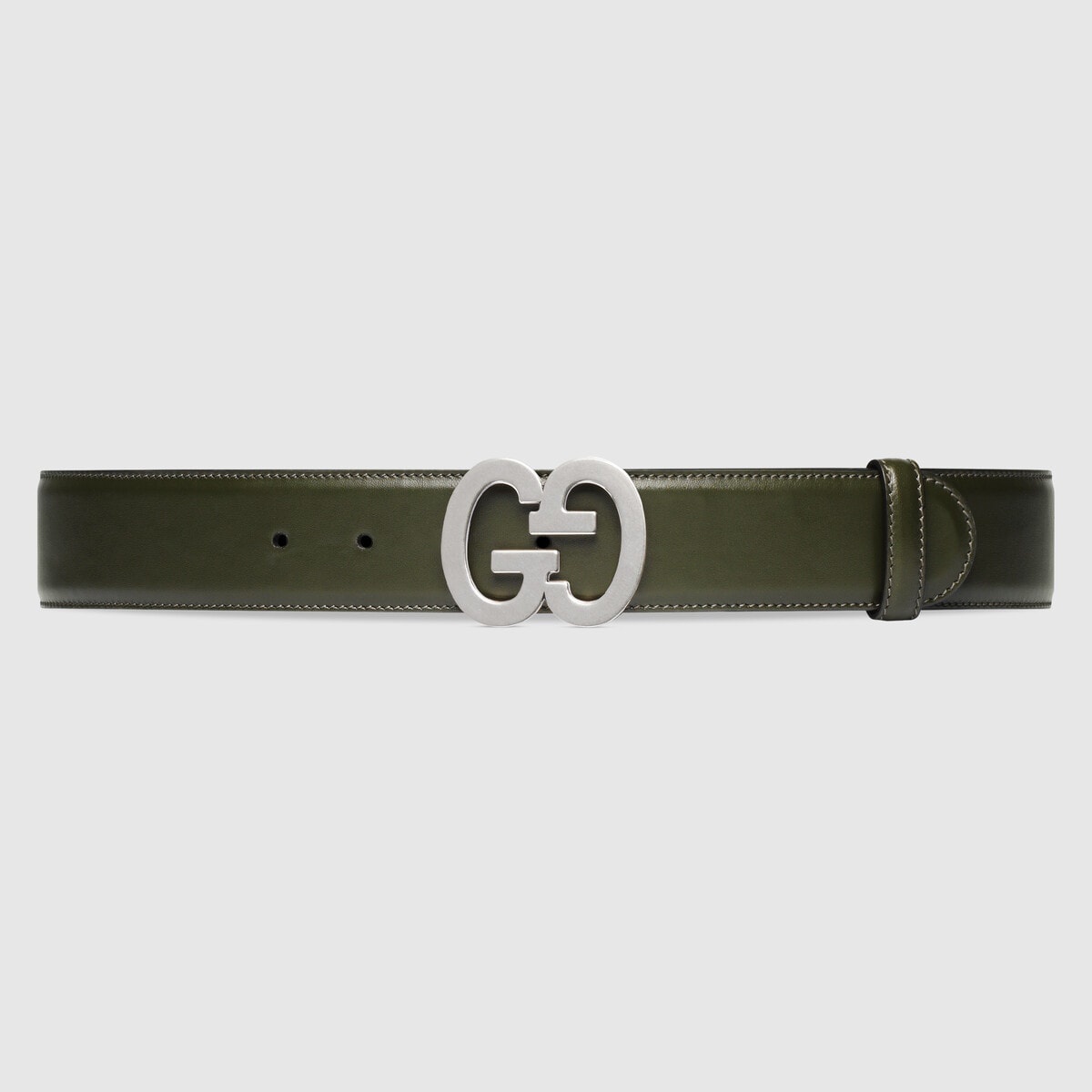 GG buckle wide belt - 1