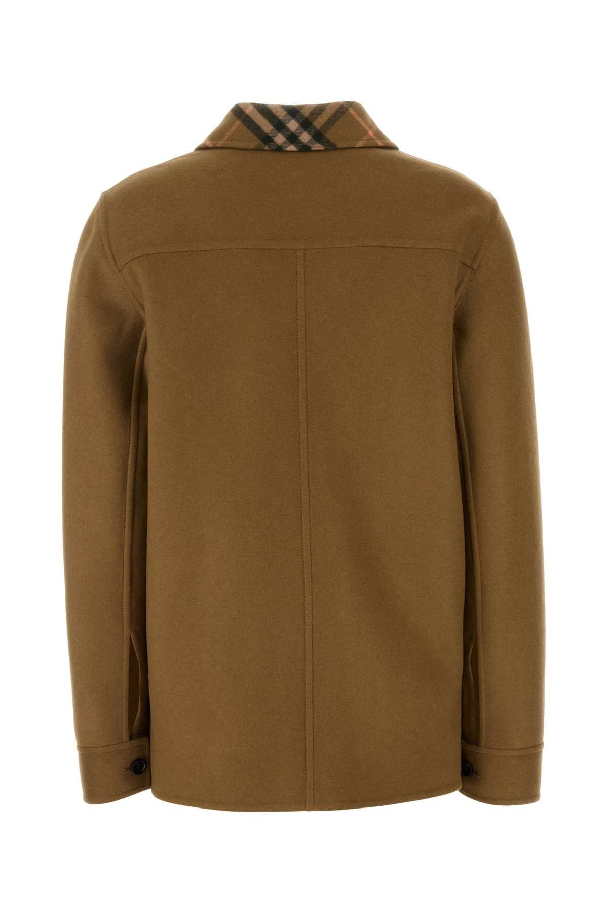 Burberry Women Biscuit Wool Coat - 2