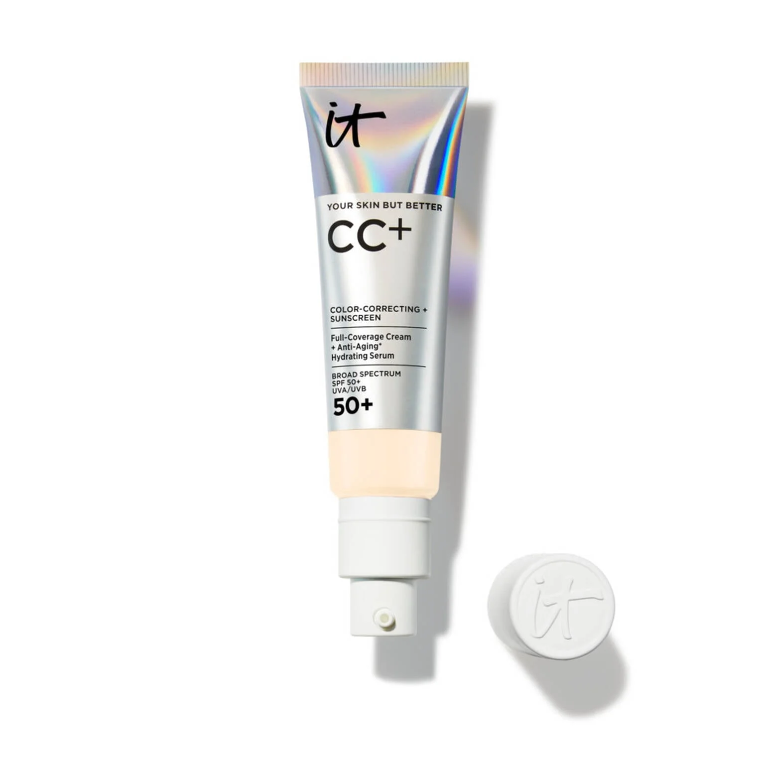 CC+ Cream Full-Coverage Foundation with SPF 50+ - 1
