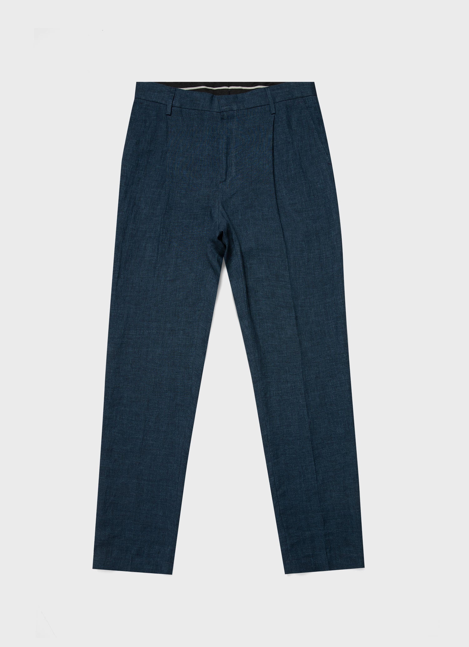 Pleat Linen Trouser - 1