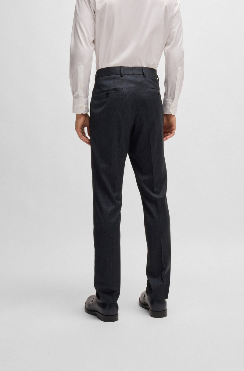 SLIM-FIT SUIT IN MICRO-PATTERNED WOOL 7