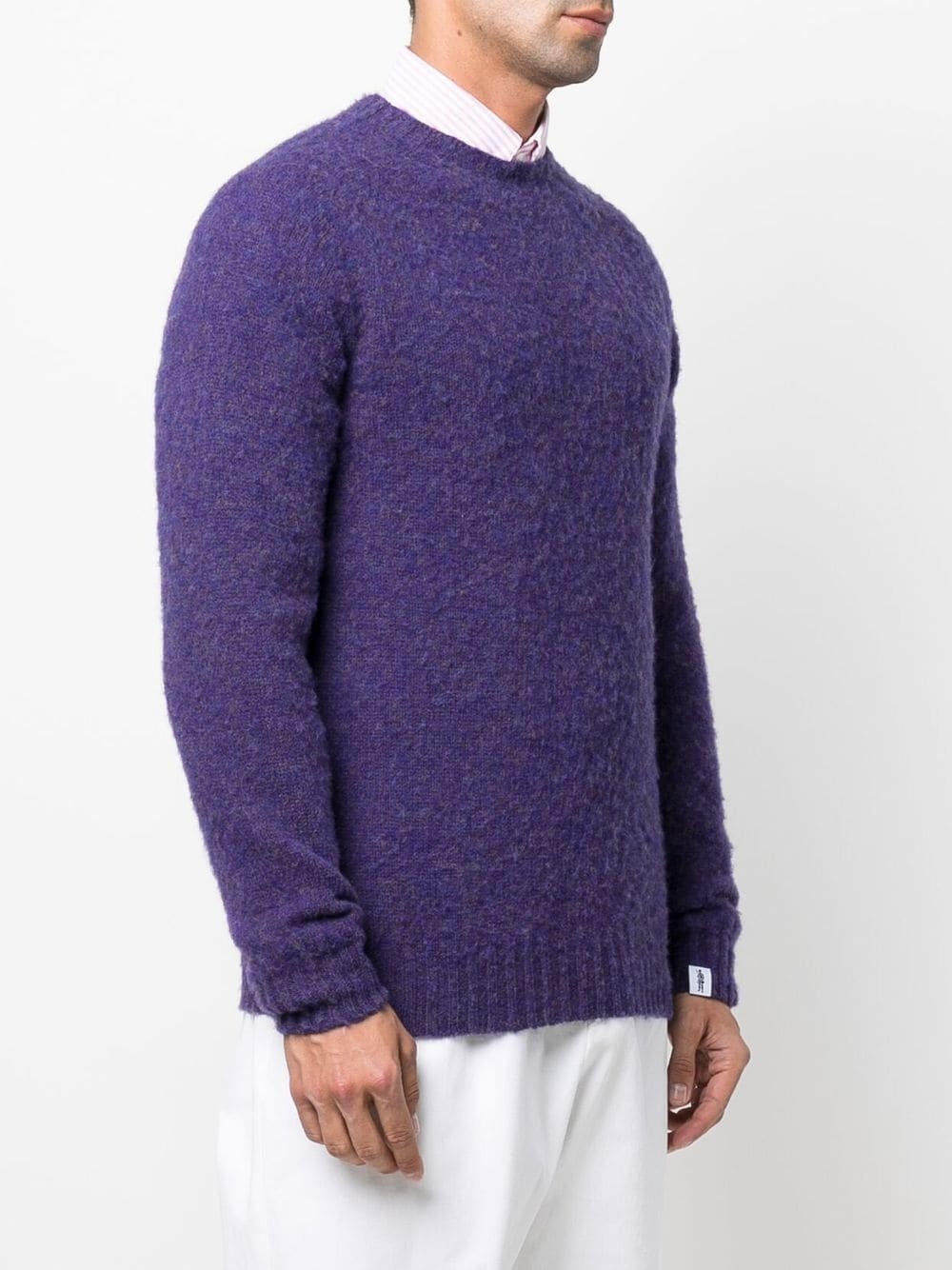 HUTCHINS wool crew-neck jumper - 3