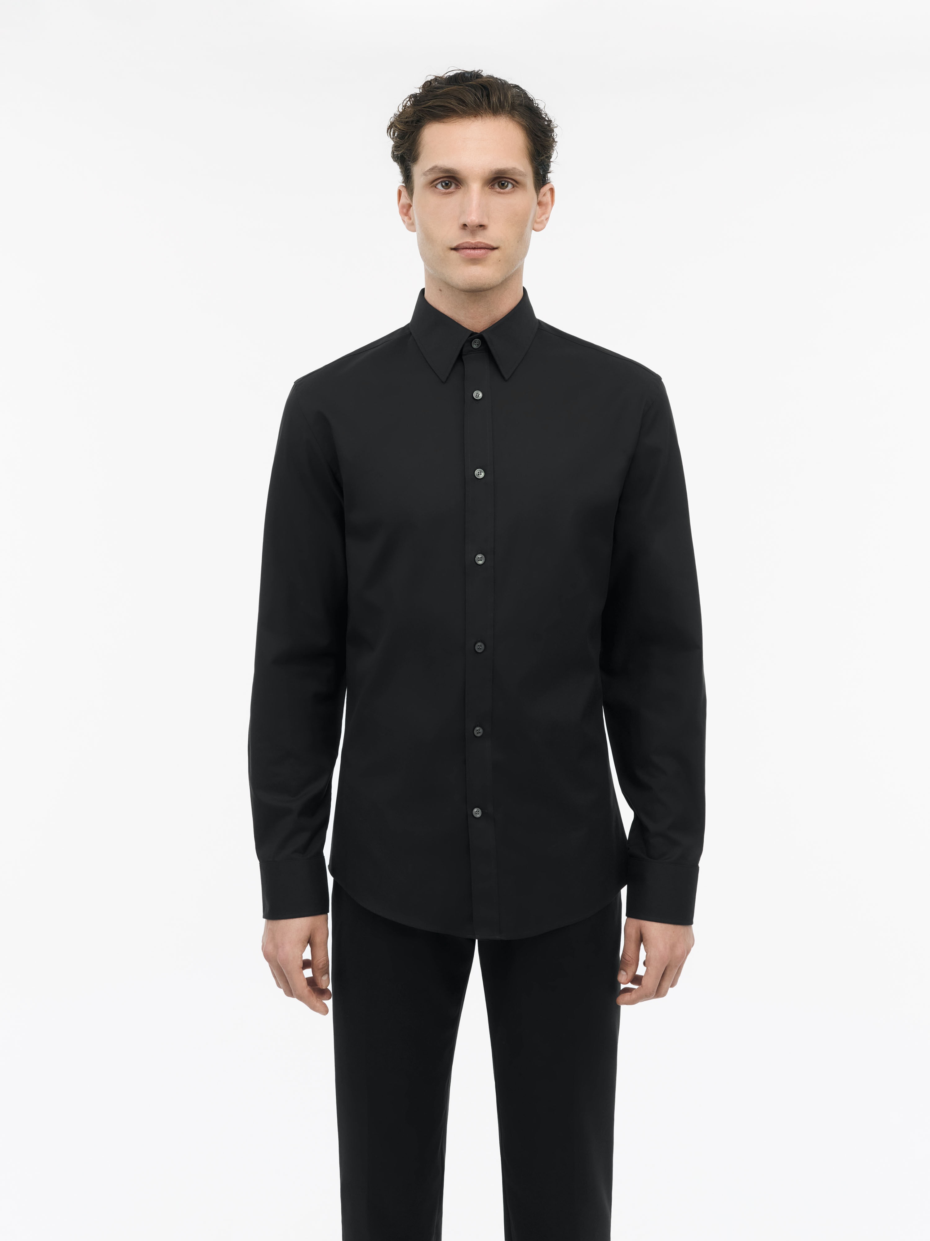Adley Forward Pointing Collar Shirt - 2