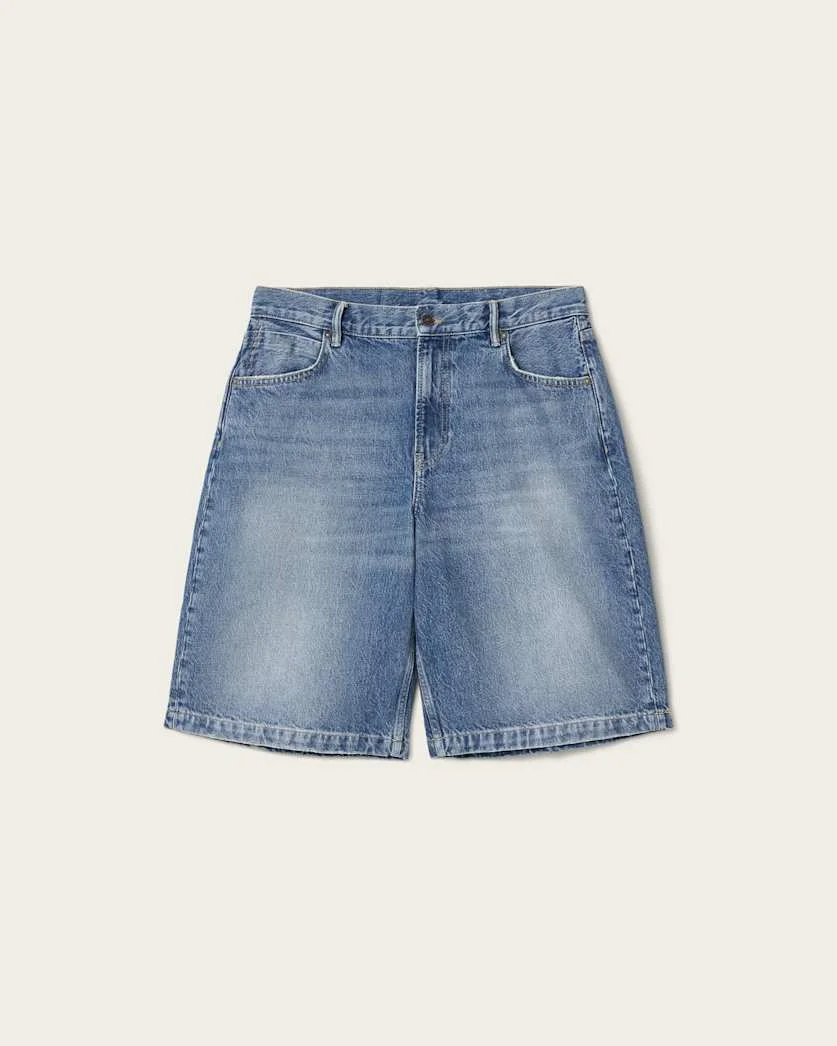 JACKSON RELAXED FIT DENIM SHORTS - 1