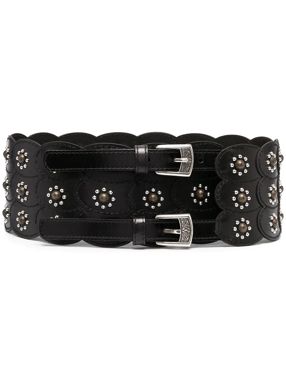 micro-stud waist belt - 1