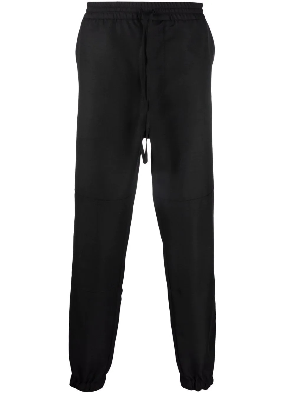 straight-leg wool-blend track pants - 1