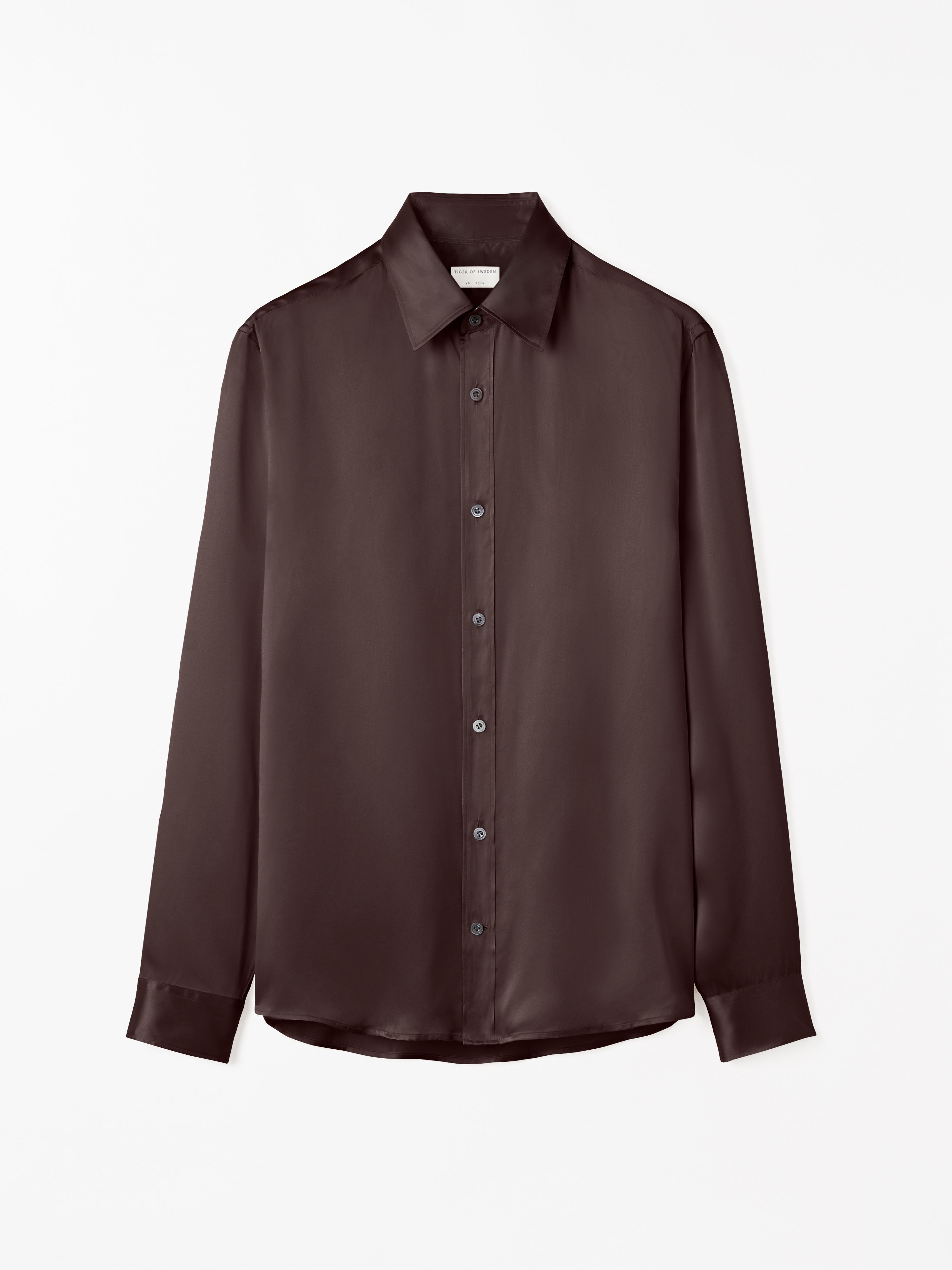 Lowan Regular-Fit Silk Shirt - 1