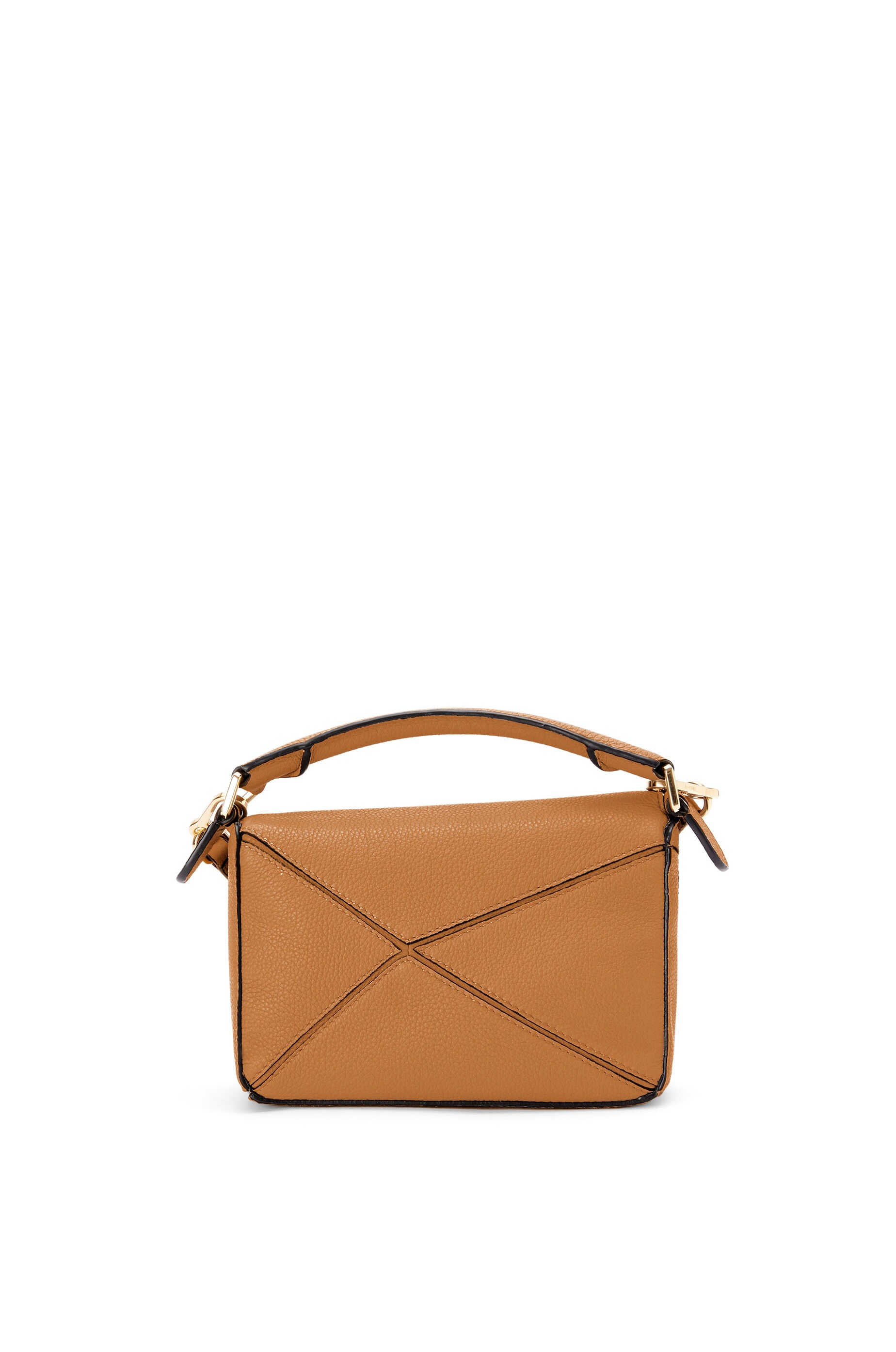 Mini Puzzle bag in soft grained calfskin - 3