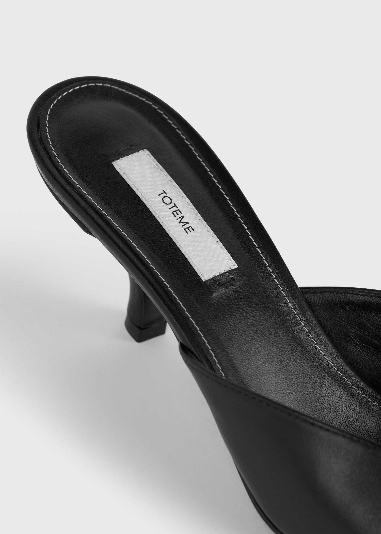 Sharp nappa mules black - 5