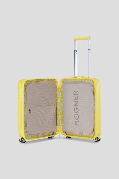 Piz Small Hard shell suitcase in Yellow - 5