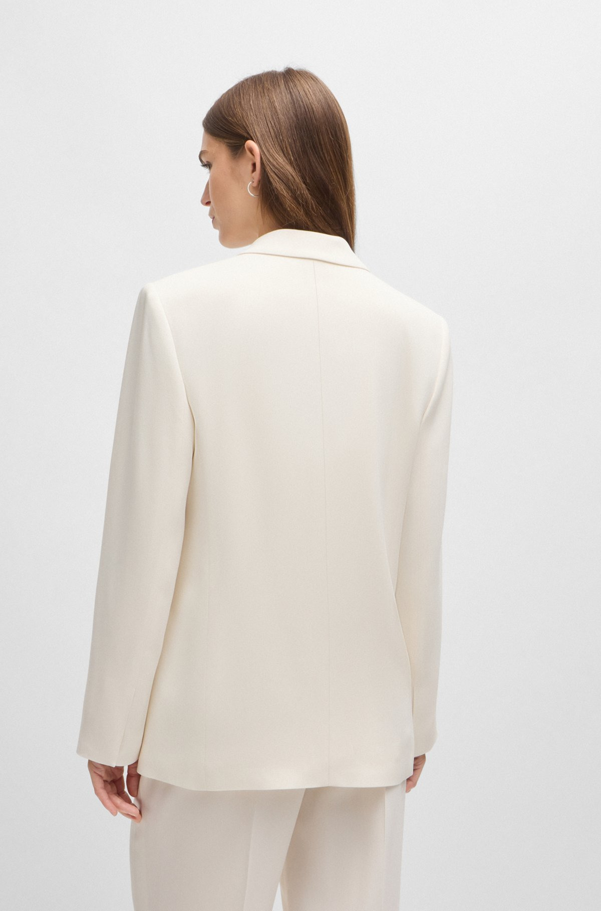 RELAXED-FIT JACKET WITH FEATURE BUTTON - 4