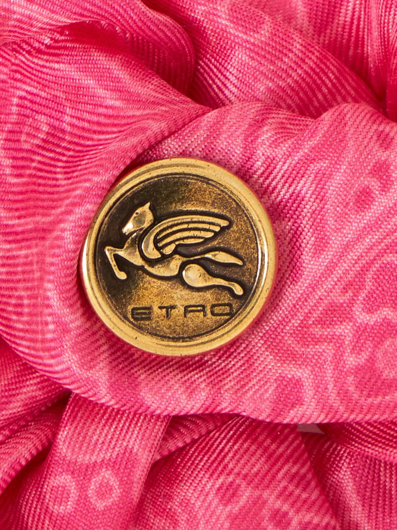 Etro silk scrunchie outlook