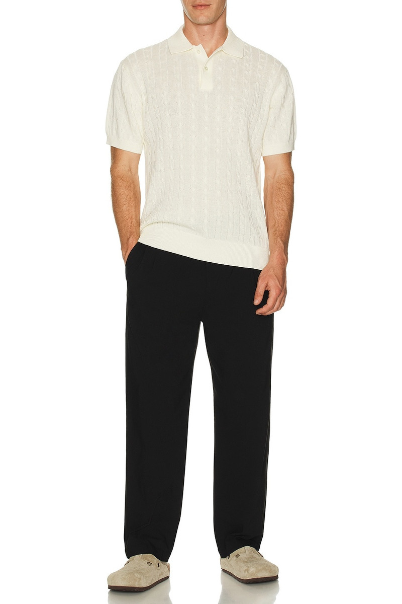 BEAMS PLUS Knit Polo Cable outlook