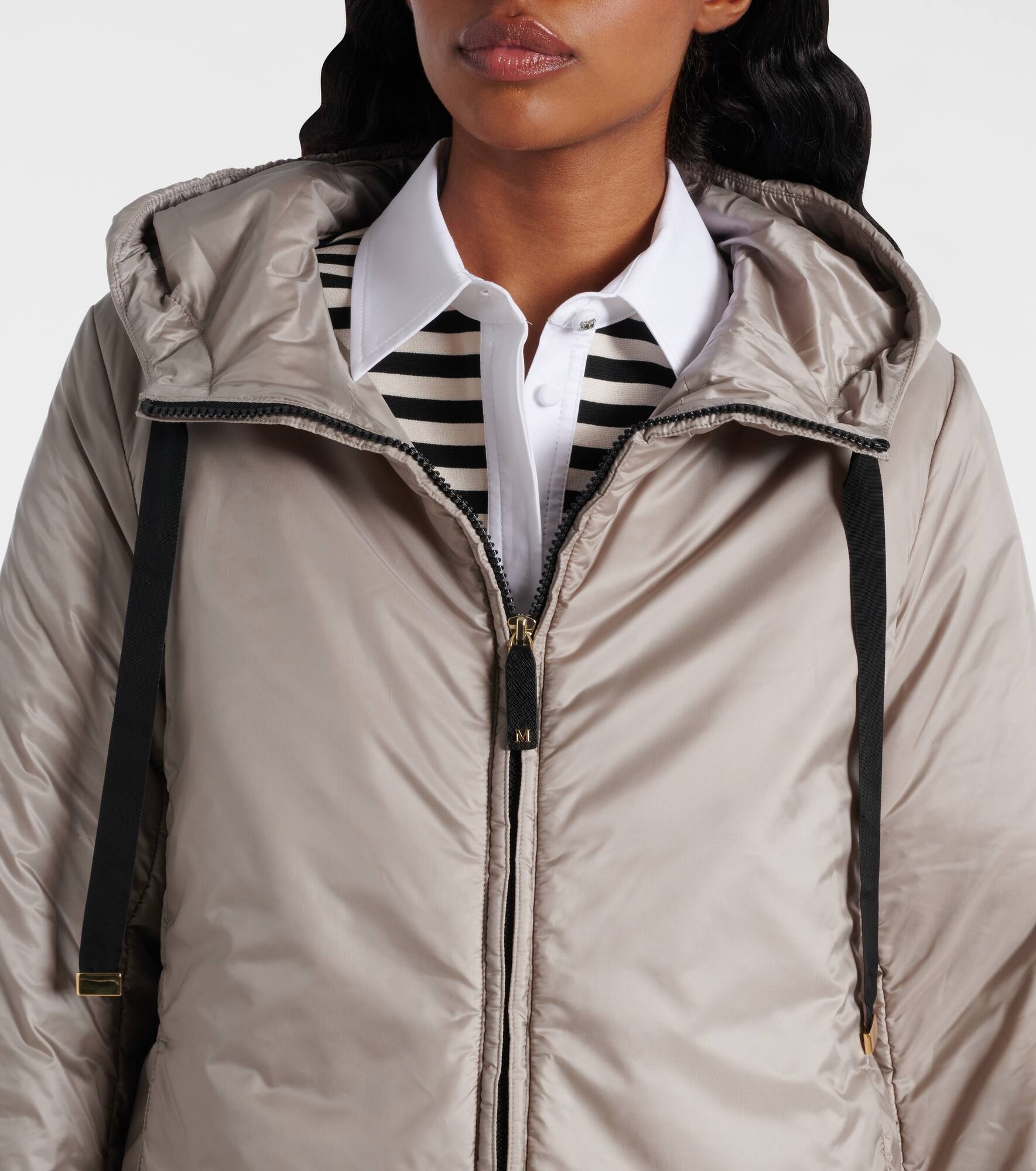 The Cube Greenh padded canvas jacket - 4