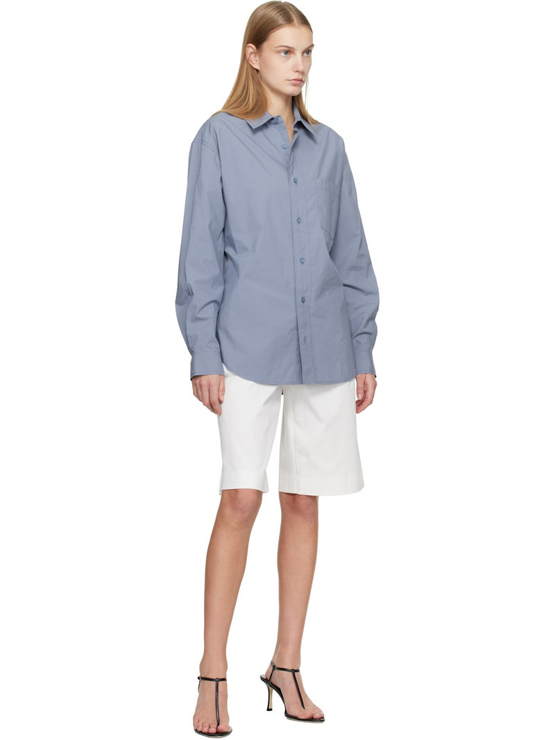 MATTEAU Blue Relaxed Shirt outlook
