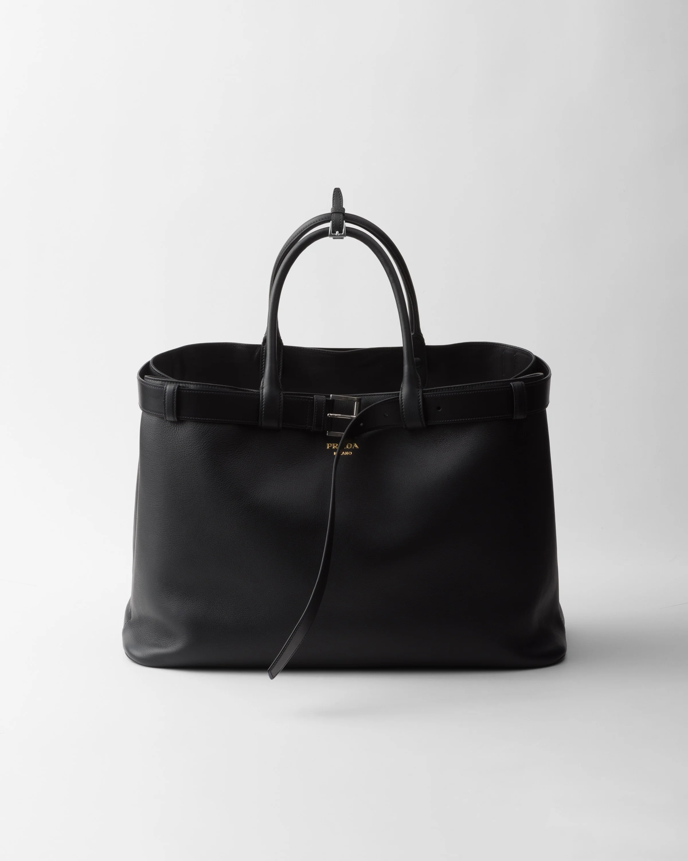 Prada Buckle leather bag with belt - 1