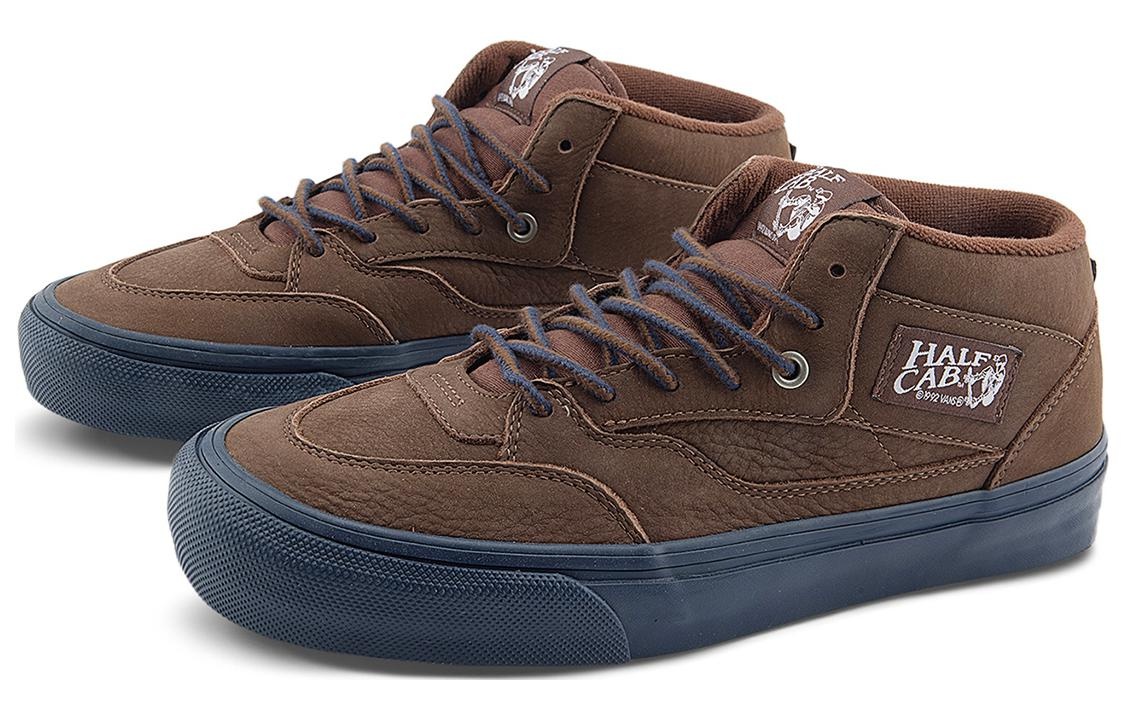 Vans x Nick Michel Half Cab 92 'Brown Navy' VN0A5KYABF1 - 2