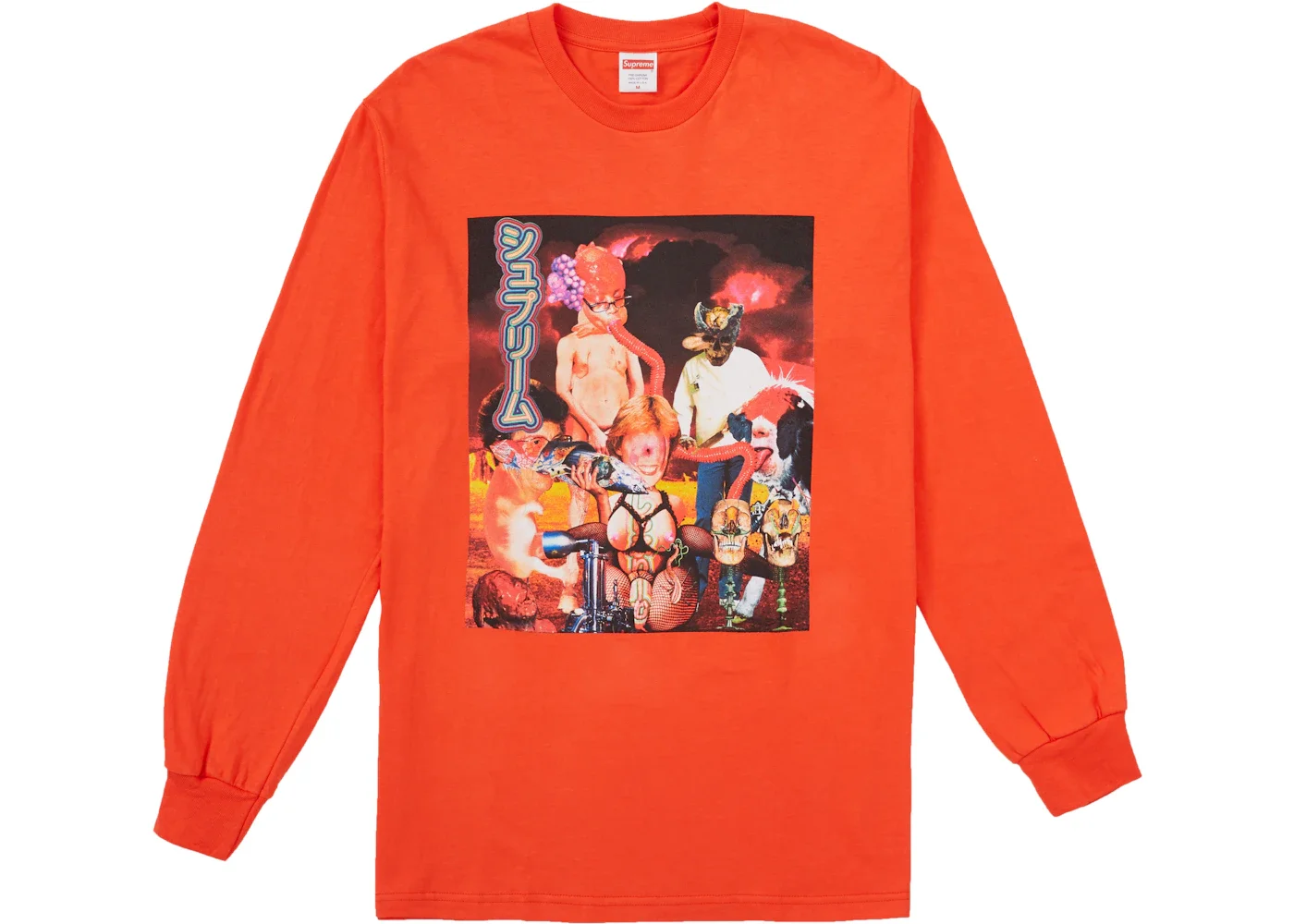 Supreme Sekintani La Norihiro L/S Tee Bright Orange - 1