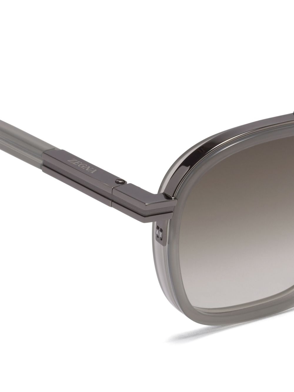 square-frame gradient-lenses sunglasses - 3