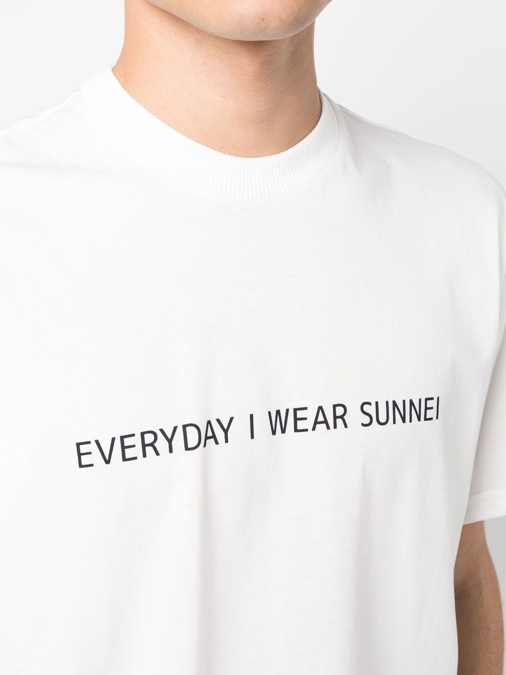 slogan-print cotton T-shirt - 5