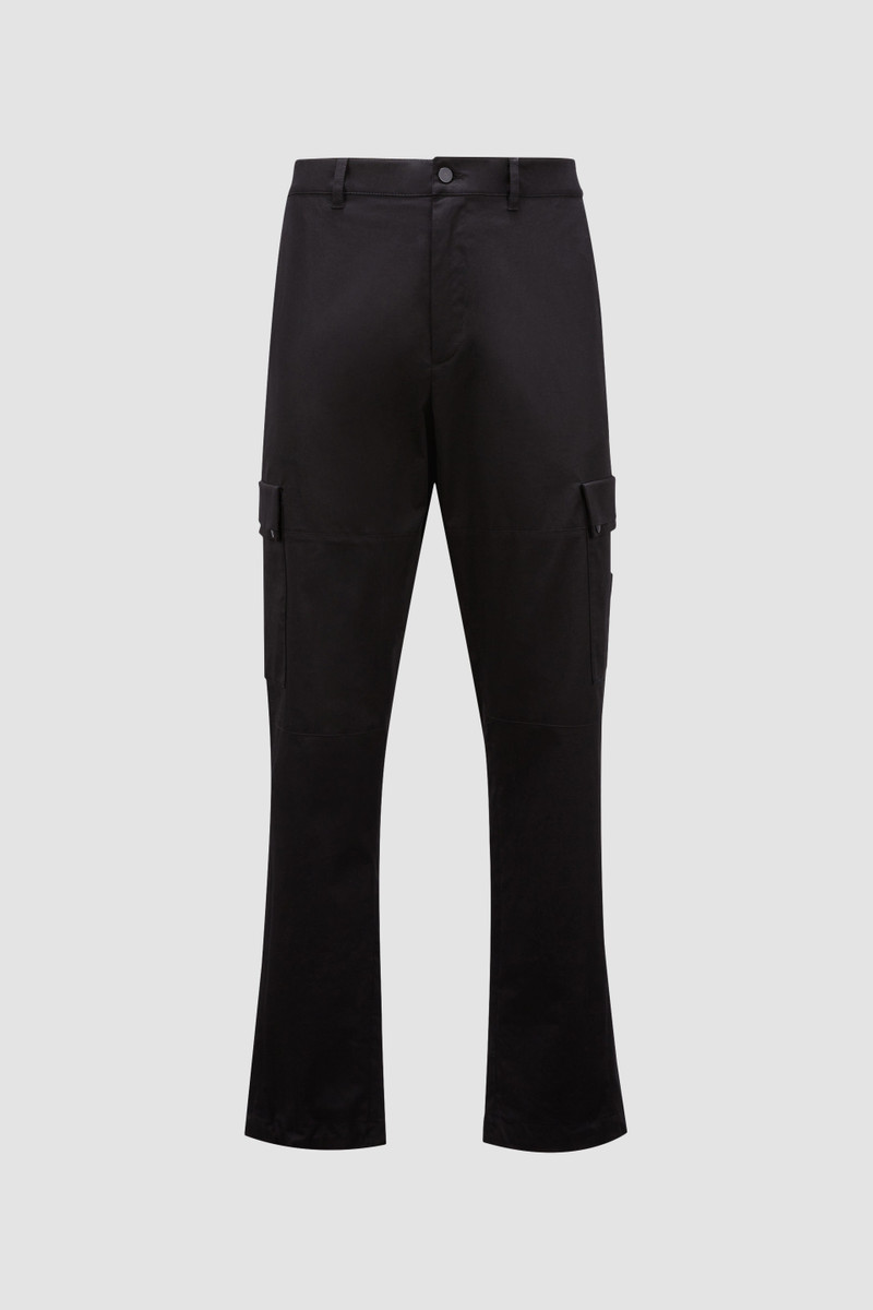 Stretch Gabardine Cargo Pants - 1