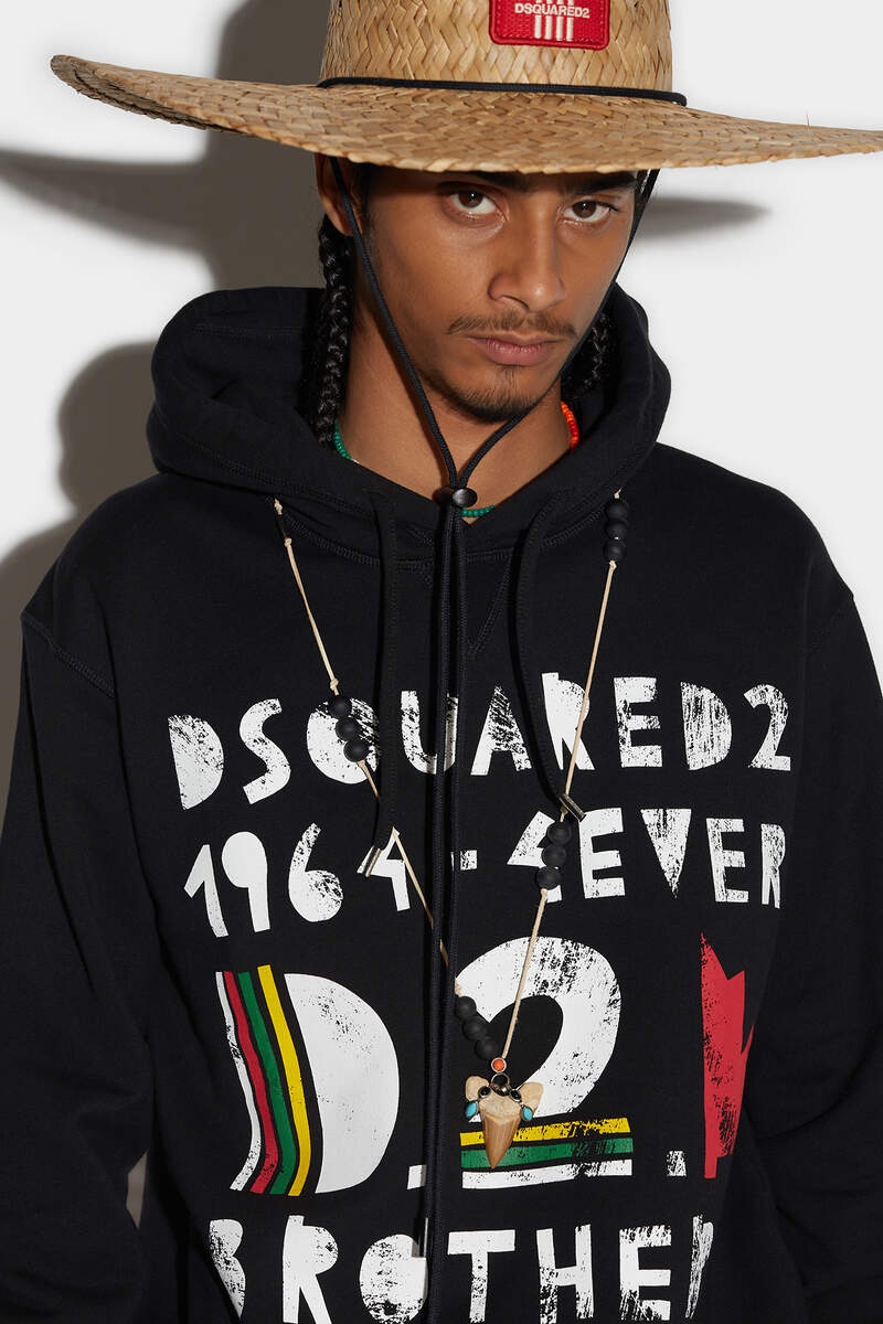 D2 BROS COOL HOODIE - 5
