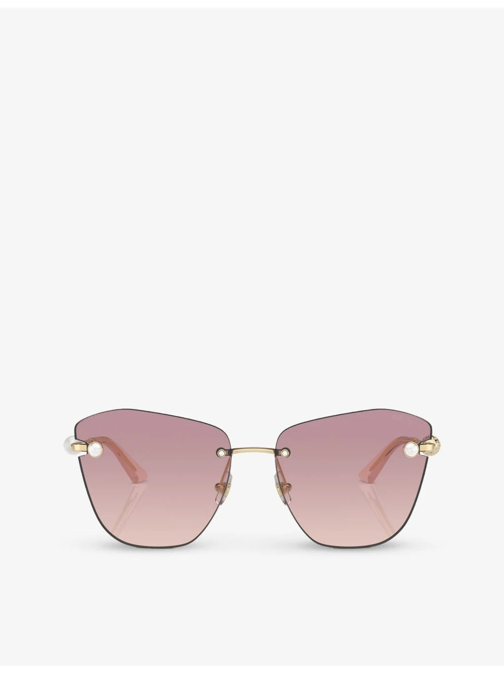 JC4004HB square-frame metal sunglasses - 1