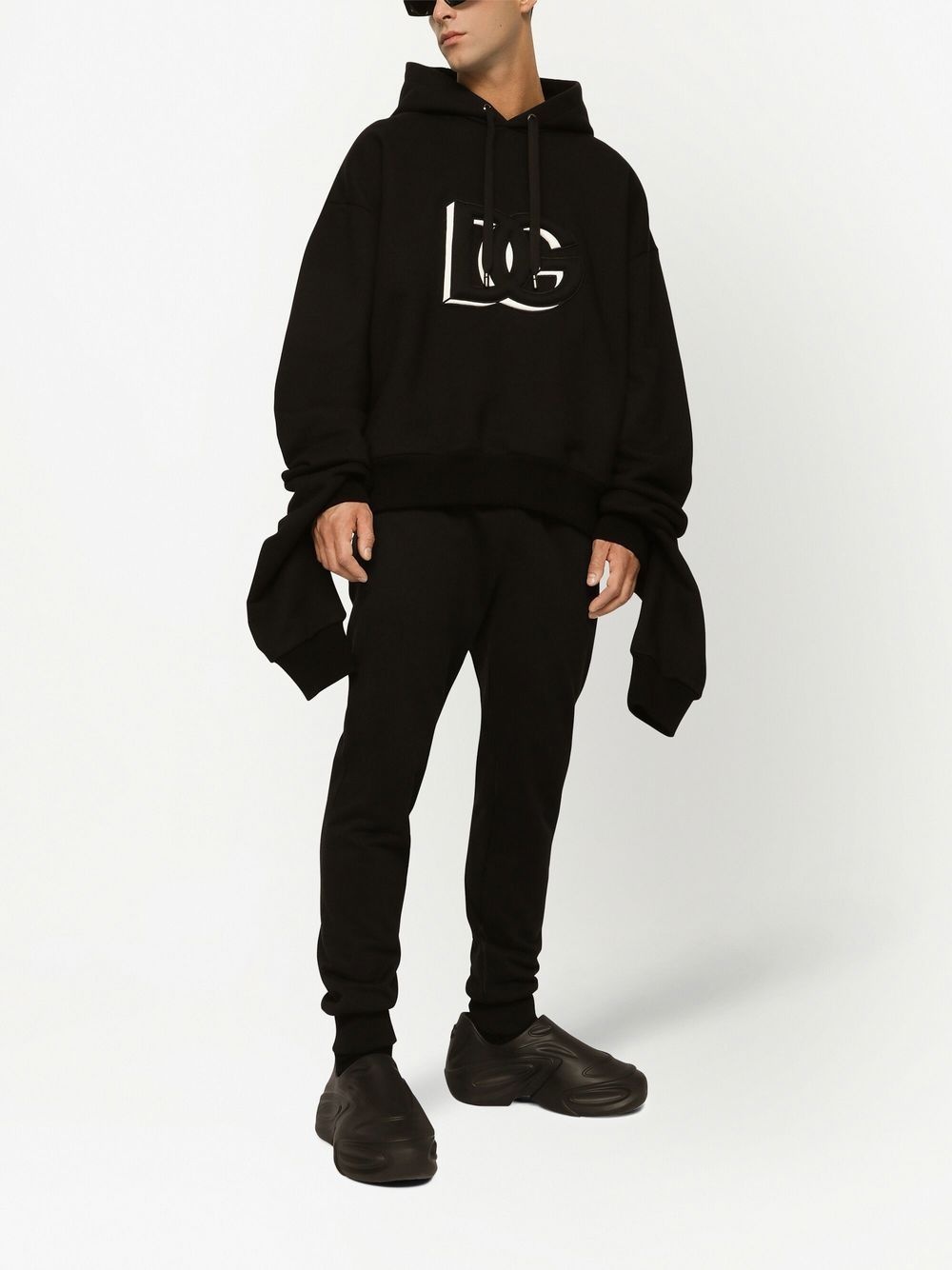 logo-print hoodie - 2