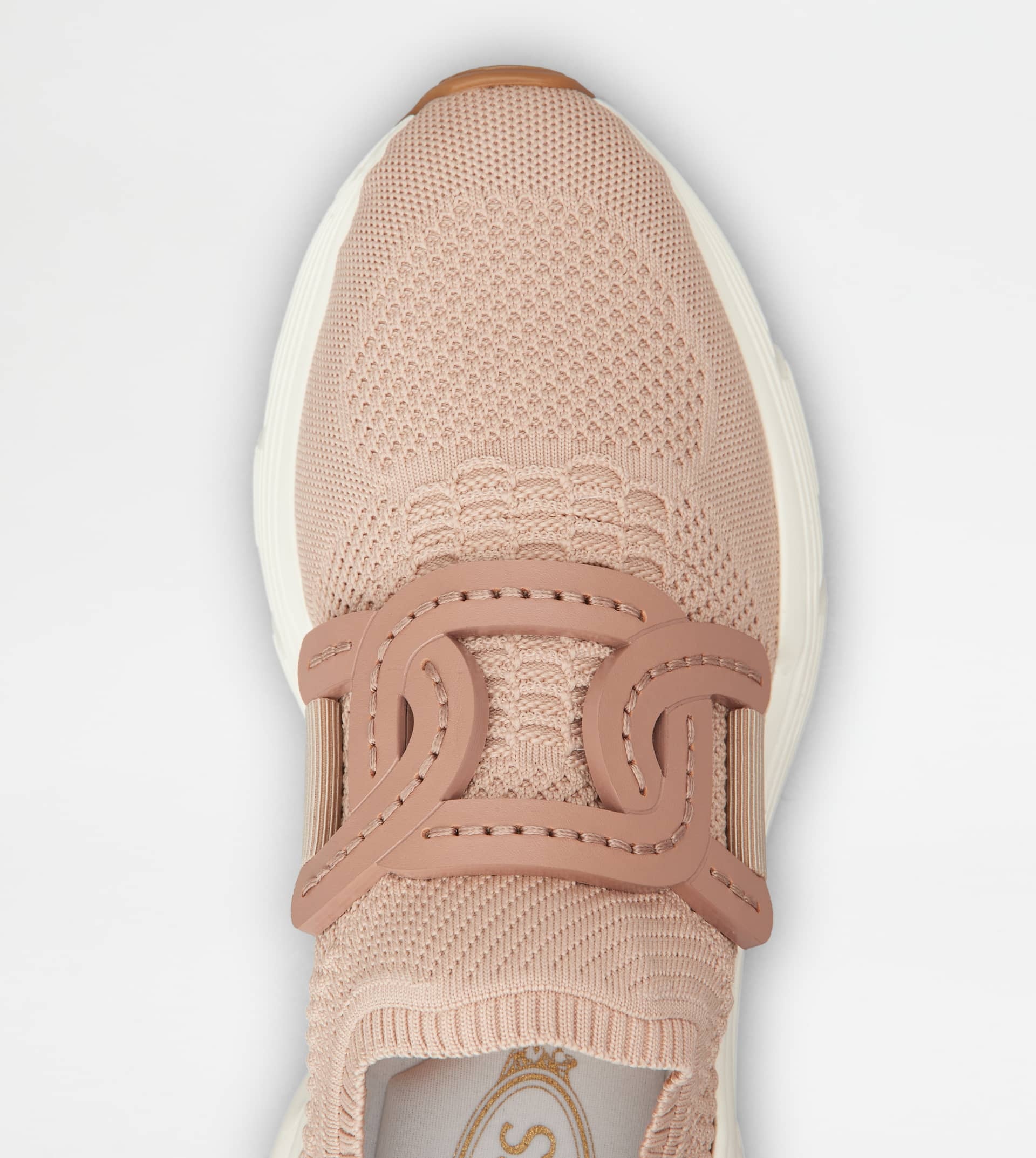 KATE SLIP-ON SNEAKERS IN FABRIC - PINK - 5