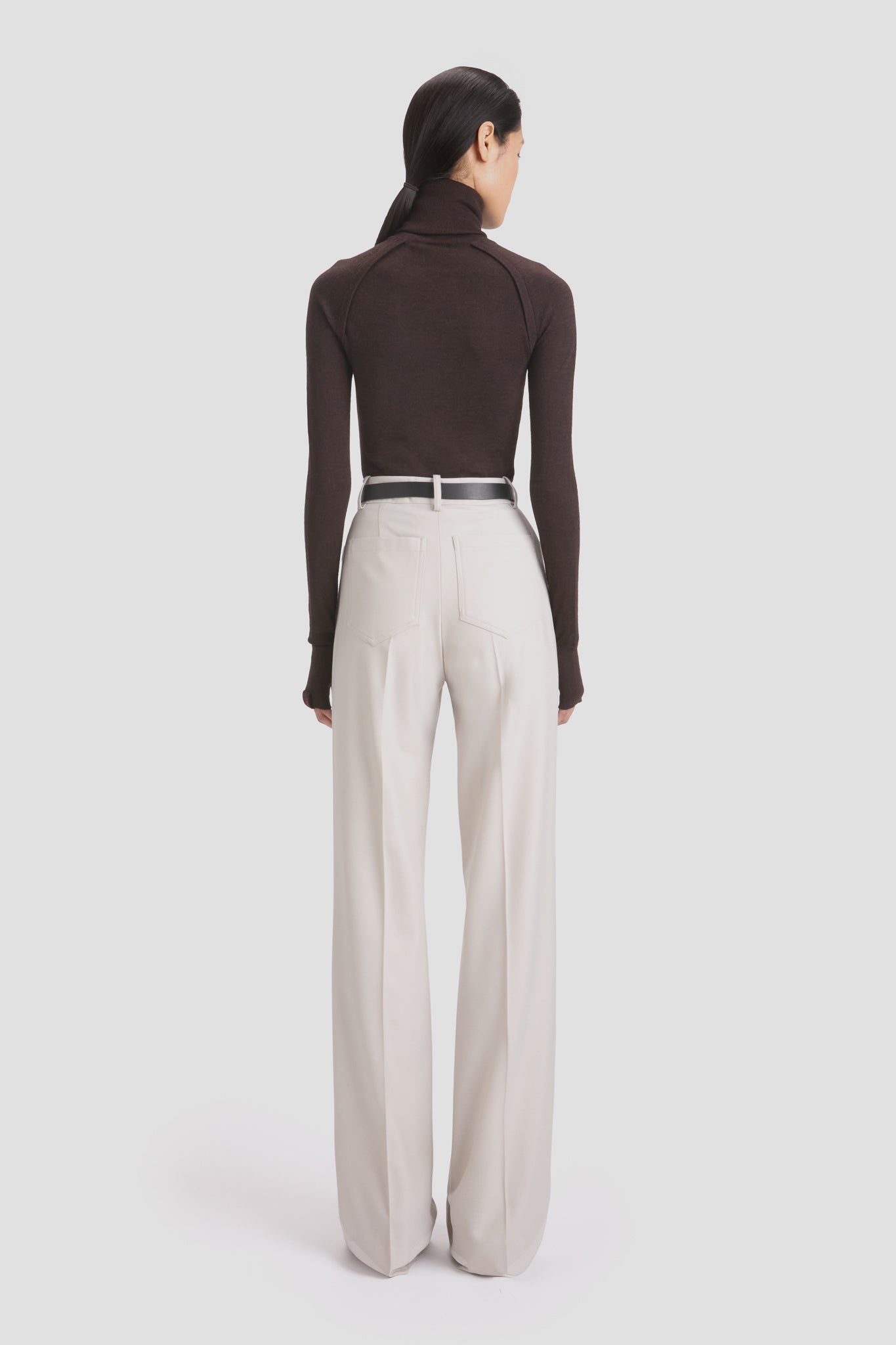 Alina Trouser In Pumice - 5