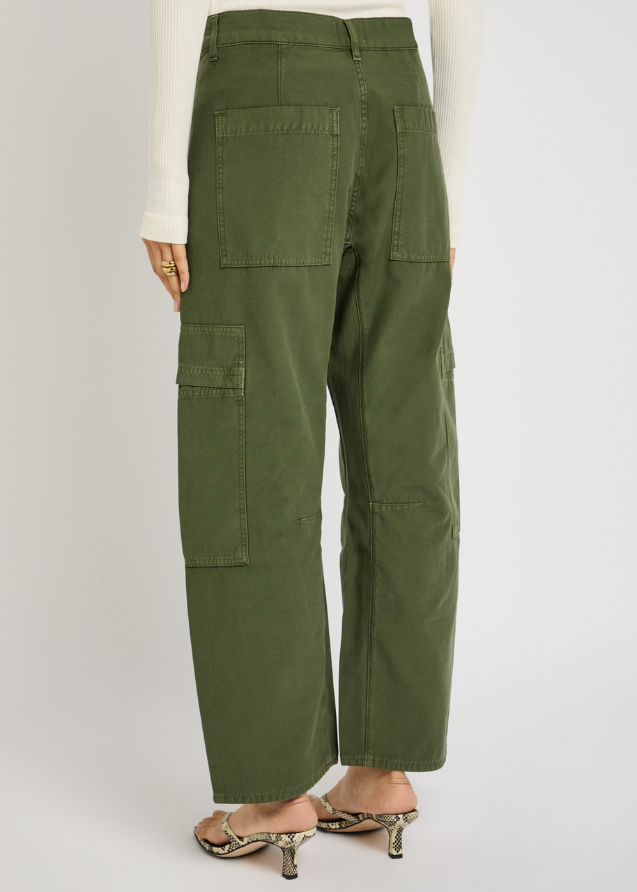 Citizens OF Humanity Marcelle Low Slung Cotton Cargo Trousers - 5