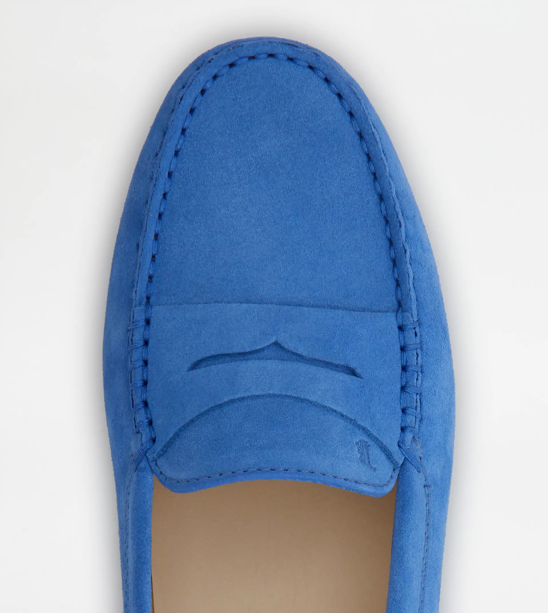 GOMMINO DRIVING SHOES IN SUEDE - BLUE - 5