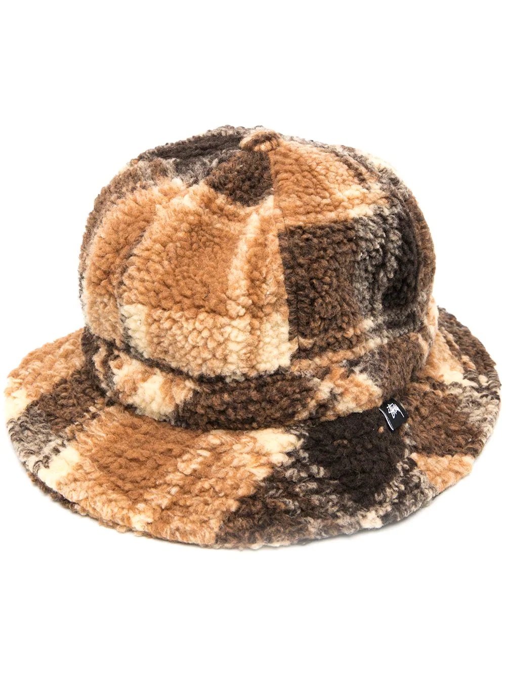 sherpa fleece bucket hat - 1