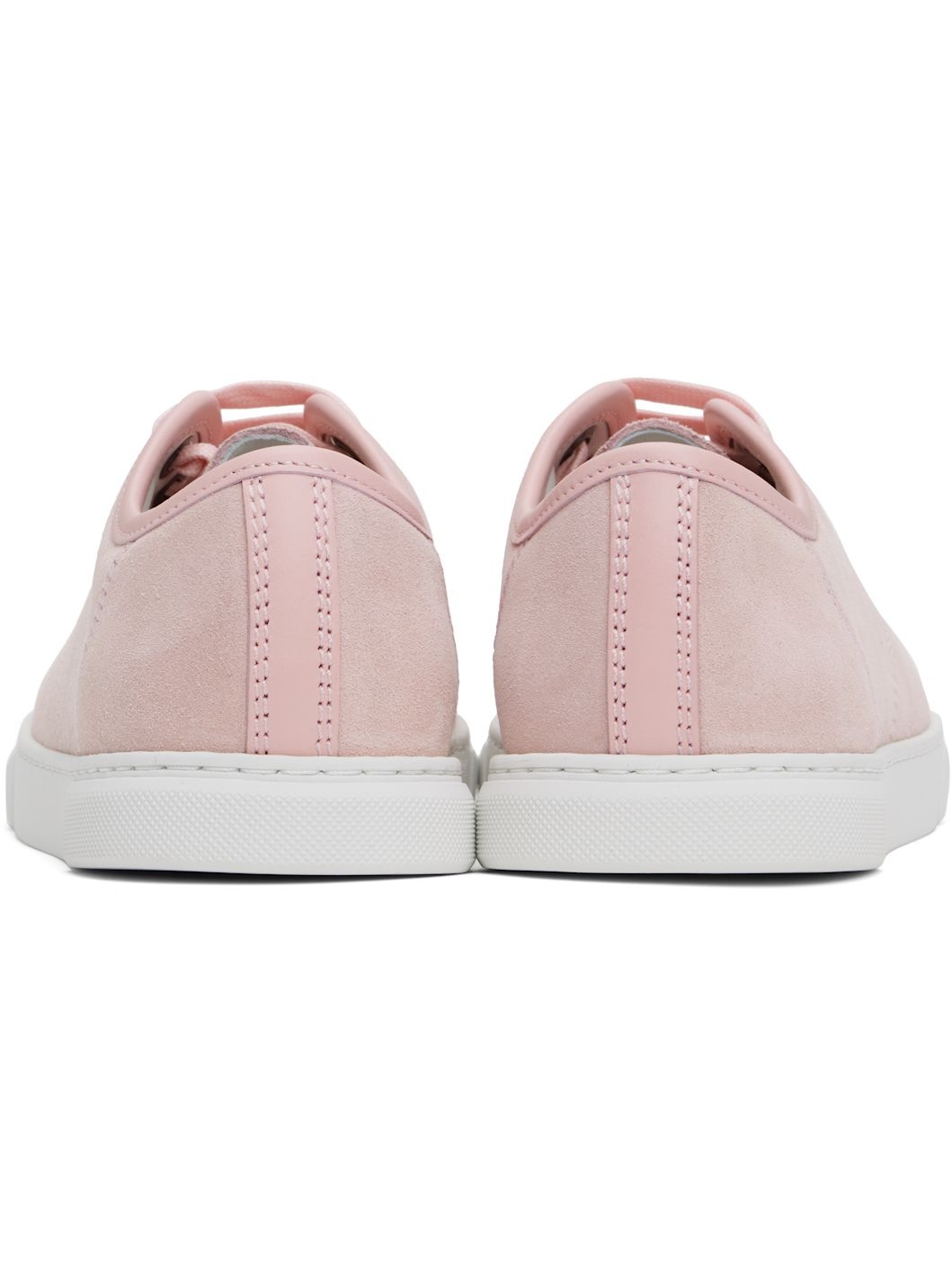 Pink DBB1 Leather & Suede Sneakers - 2