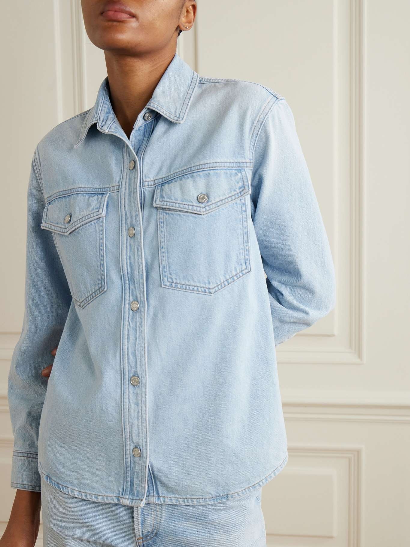 Rina denim shirt Light denim - 3