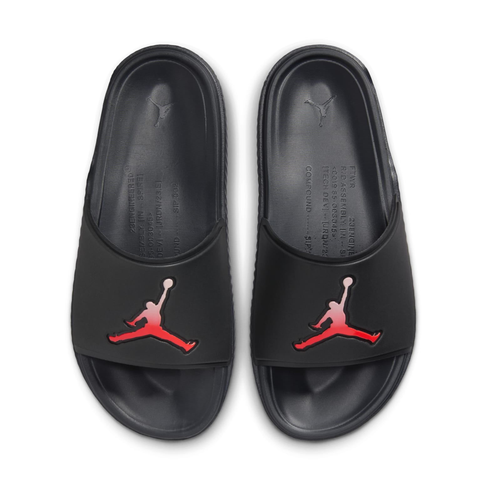 Air Jordan Paris Saint-Germain Jumpman Slides 'PSG - Black Infrared'  FQ7962-001 - 2