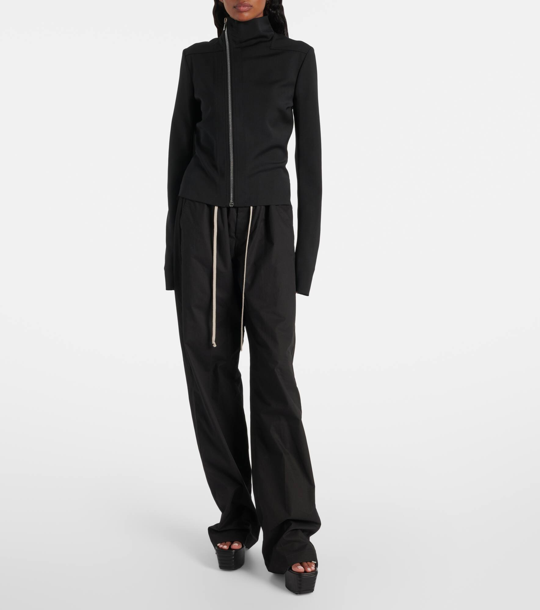 Gary cropped wool-blend jacket - 2