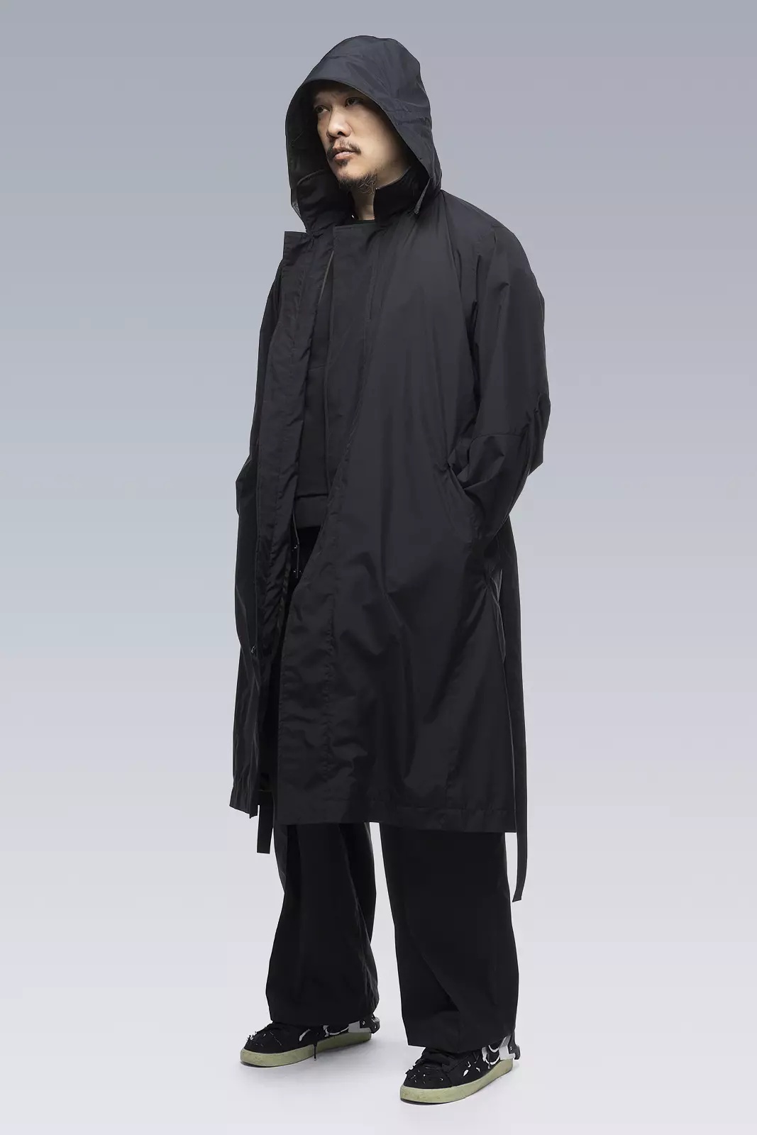 J99U-WS 2L Gore-Tex Infinium™ Windstopper® Coat Black - 7