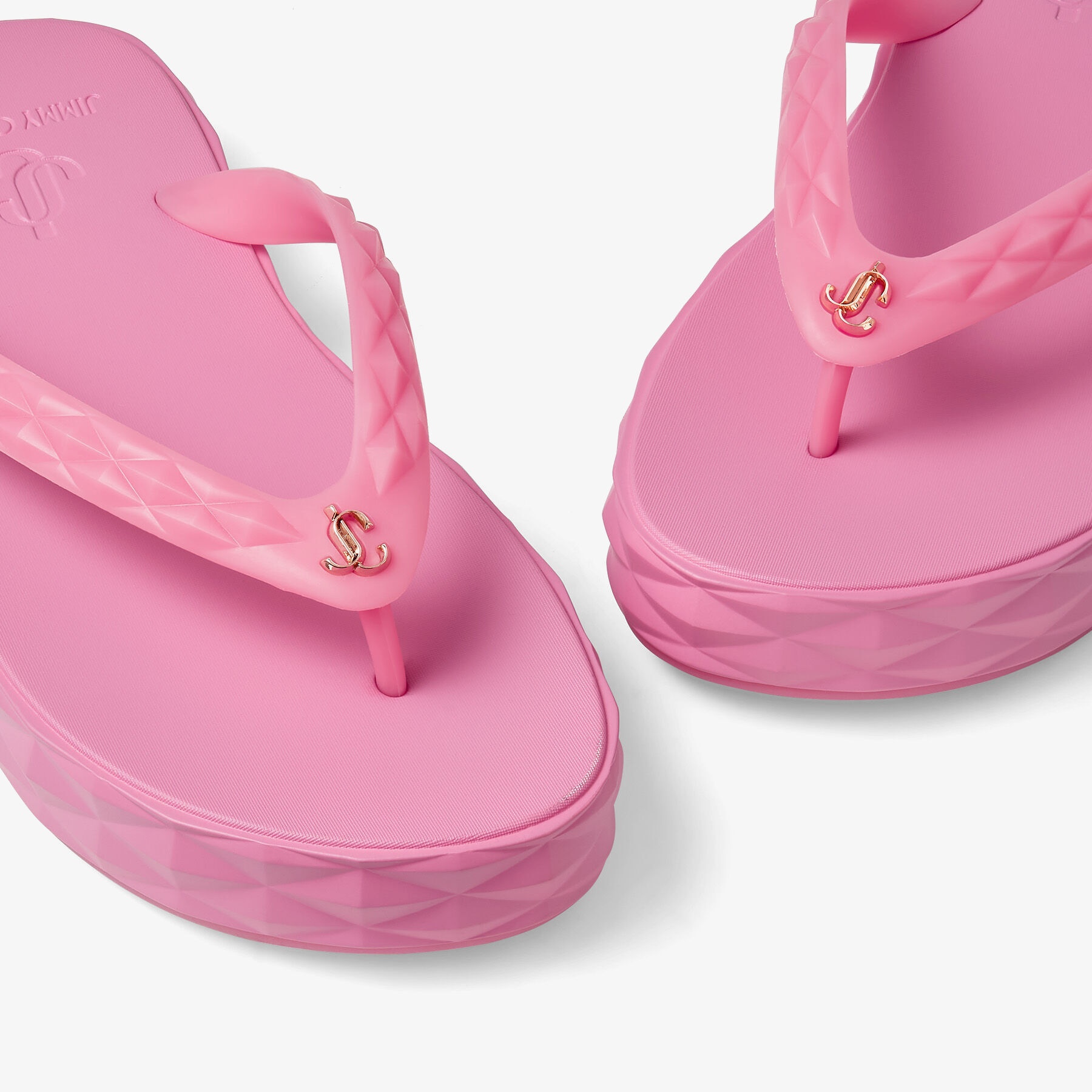 Diamond Flip Flop
Candy Pink Rubber Flip-Flops - 4