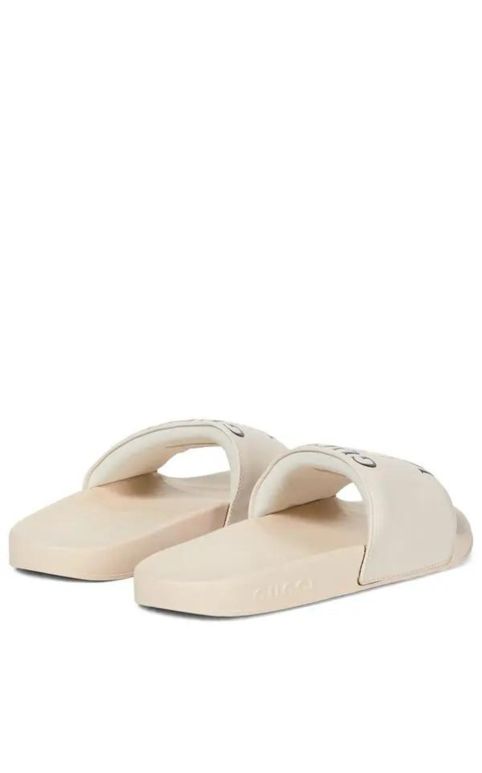 X Bananya Logo-print Open-toe Slides - 6