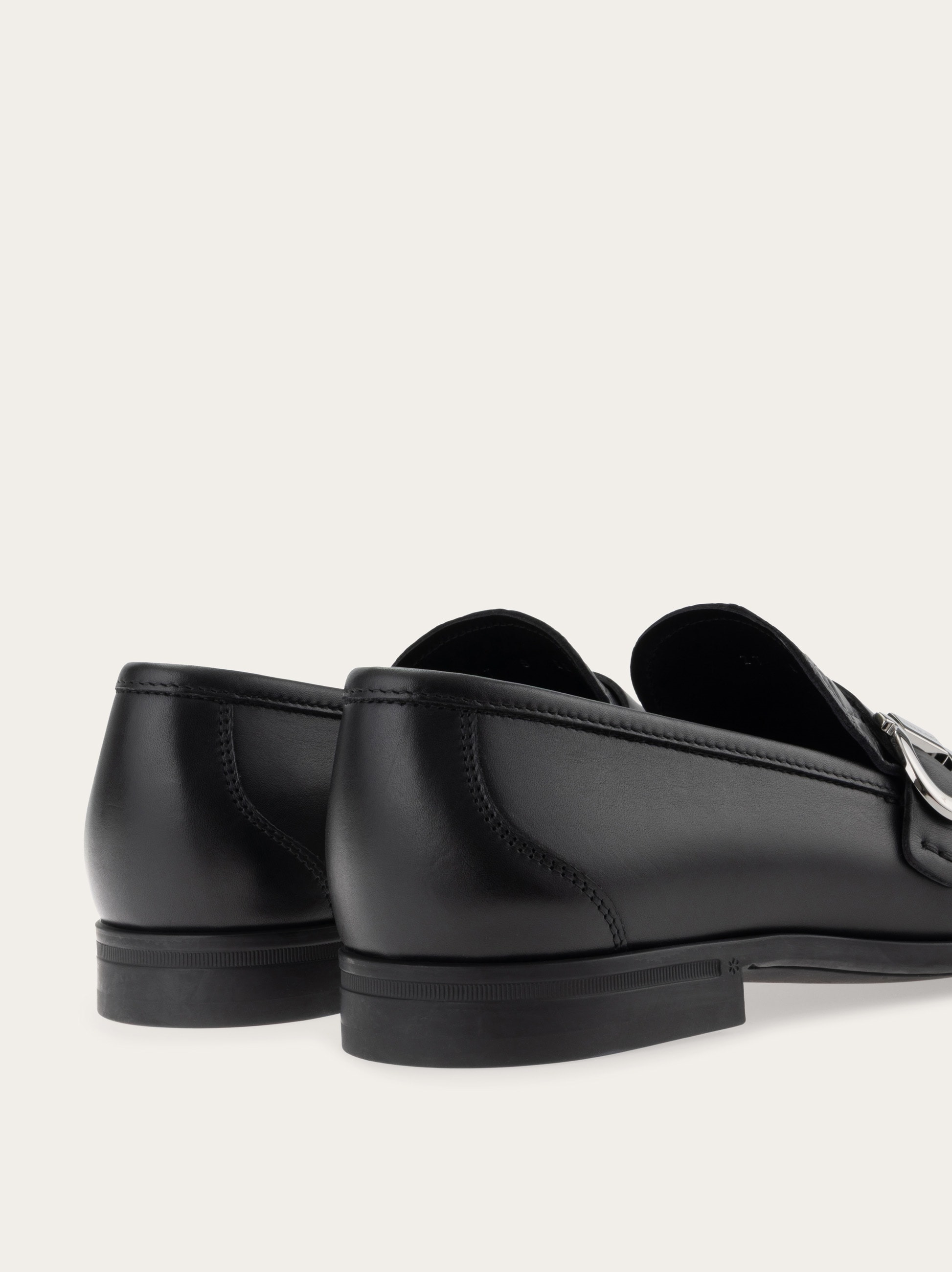 Loafer with Gancini ornament - 4