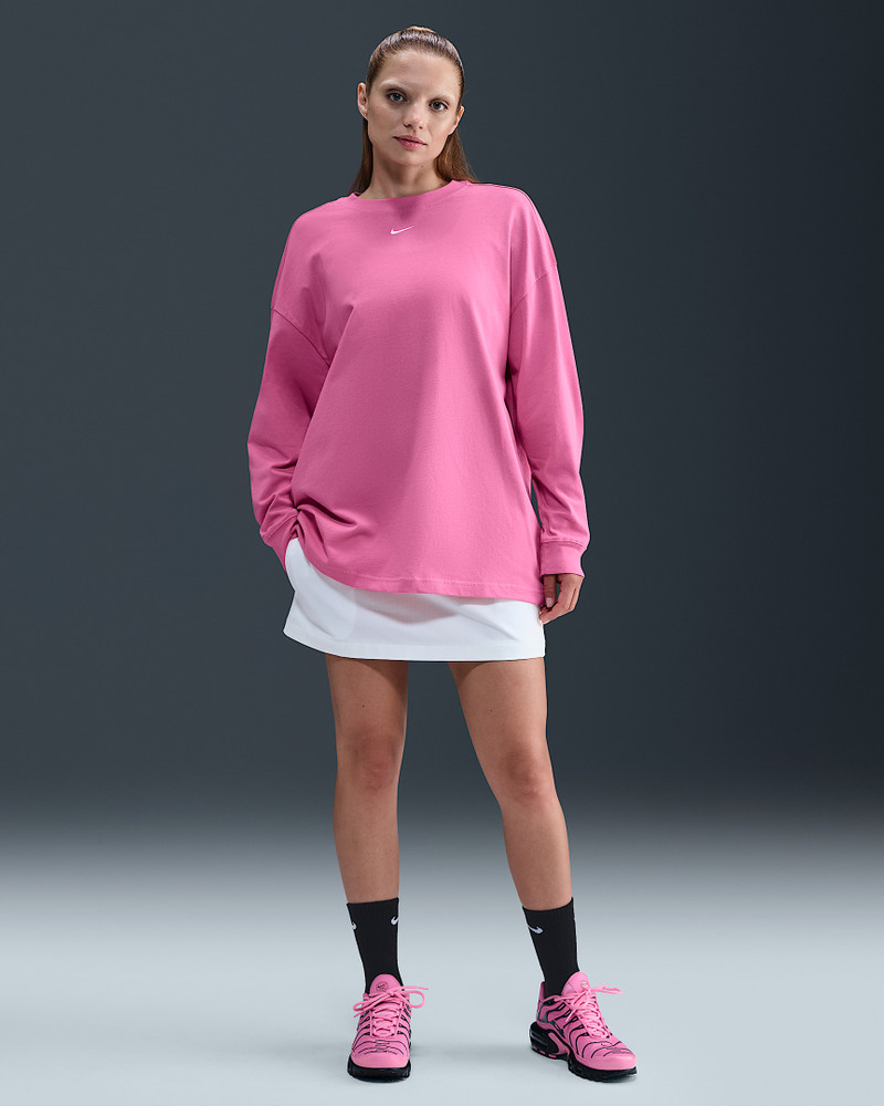 Nike Sportswear Essential Women's Oversized Long-Sleeve T-Shirt 4